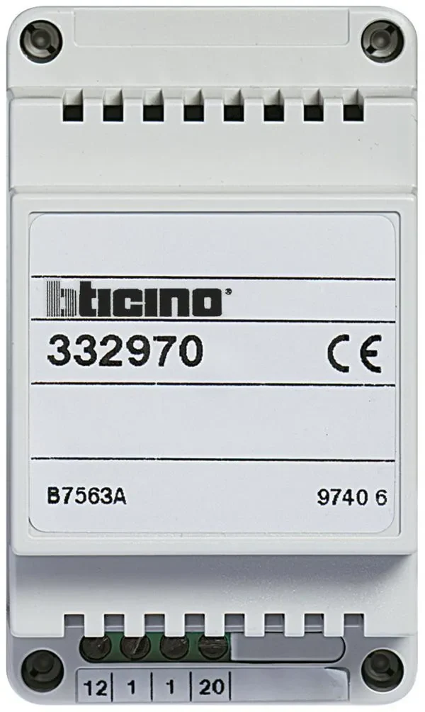 Legrand BTicino 332970 Ruftongenerator Dauerton für Rufunterscheidung Tür- und Etagenruf