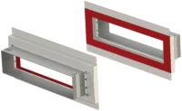 Cablofil CM250250 Wandflansch für Kabelschott EZD44T 5 fach rechteckig