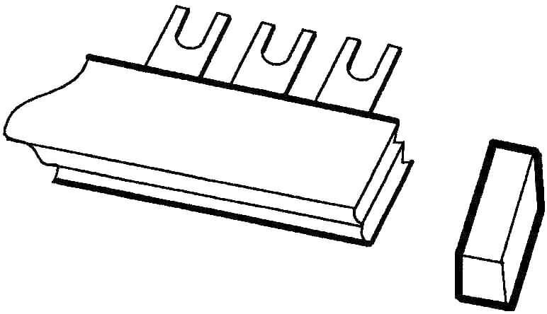 ABB ABB Stotz S&J Endkappe 3-polig PSB-END3