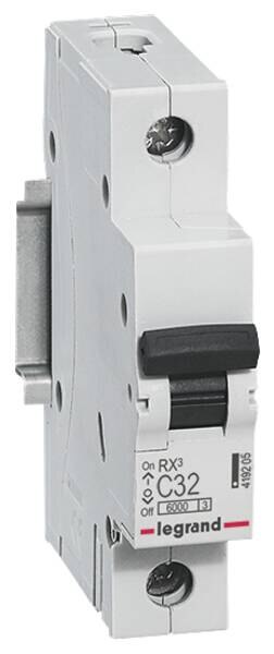 Legrand 419205 RX3 LS-Schalter C 32A 1-polig 6kA 230/400VAC 1TE