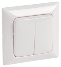 Legrand 776162 Wippe Serie volle Platte Creo ultraweiß