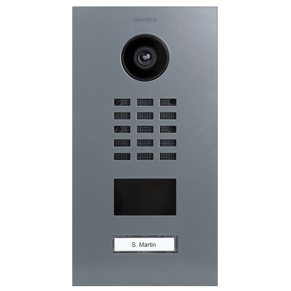 Doorbird DoorBird D2101V IP Video Türsprechanlage – RAL 7001