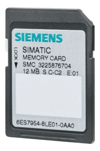 Bild vom Produkt: Siemens 6ES7954-8LE03-0AA0 Memory Card f.S7-1x00 CPU/SINAMICS,3 3V Flash 12MB