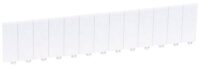 Legrand 001662 Abdeckstreifen 13M Signalweiß teilbar in halbe und ganze Mod.