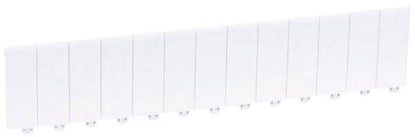 Legrand Legrand 001662 Abdeckstreifen 13M Signalweiß teilbar in halbe und ganze Mod.
