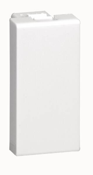 Legrand Legrand 077070 Blindabdeckung 1-modulig für Montageplatte 3-/4-fach Mosaic weiß