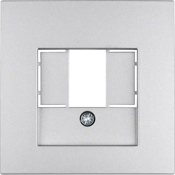 Berker Berker Zentralstück aluminium matt für TAE-Steckdose 10331404