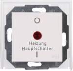 Kopp 699729080 ATHENIS Heizungshauptschalter mit Aufdruck
