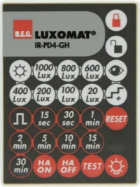 BEG Brück Electronic Fernbedienung IR-PD4-GH