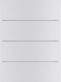 Berker Tastsensor 4-fach aluminium 75164094