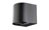SG LEUCHTEN LED-Up/Down Leuchte 8W 2700K ARTES 641730 360lm schwarz Konverter