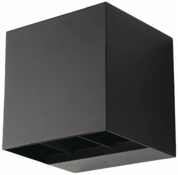 SG Leuchten SG LEUCHTEN LED-Up/Down Leuchte 8W 2700K ARTES 641706 340lm schwarz Konverter
