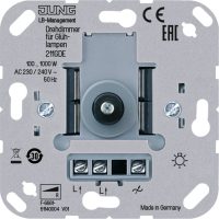 Jung Drehdimmer mit Druckschalter, 211 GDE