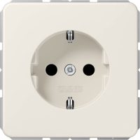 Jung SCHUKO-Steckdose o. Kralle weiß CD 1520 N