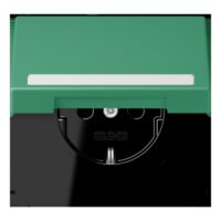 Jung LC1520BFNAKL250 SCHUKO-SteckdoseKI mit Klappdeckel mit S