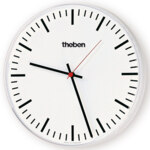 Theben Wanduhr, einseitig Strichziffern OSIRIA 240 SR-EIB