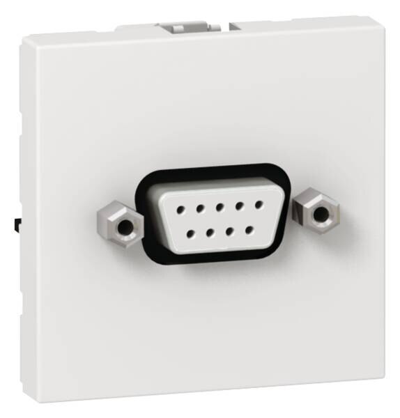 Legrand Legrand 078765 D-Sub 9polig 2-modulig Mosaic ultraweiß