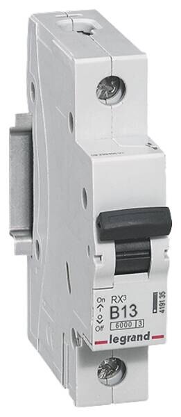 Legrand Legrand 419135 RX3 LS-Schalter B 13A 1-polig 6kA 230/400VAC 1TE