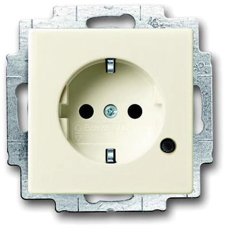 Busch-Jaeger Busch-Jaeger SCHUKO(R) Steckdosen-Einsatz mit LED Kontrolllicht 20 EUCBL-82
