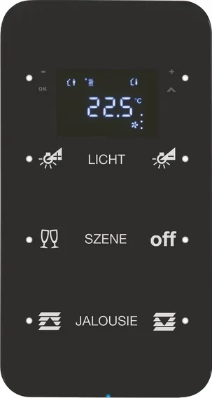 Berker Berker Touchsensor 3-fach Glas schwarz 75643165