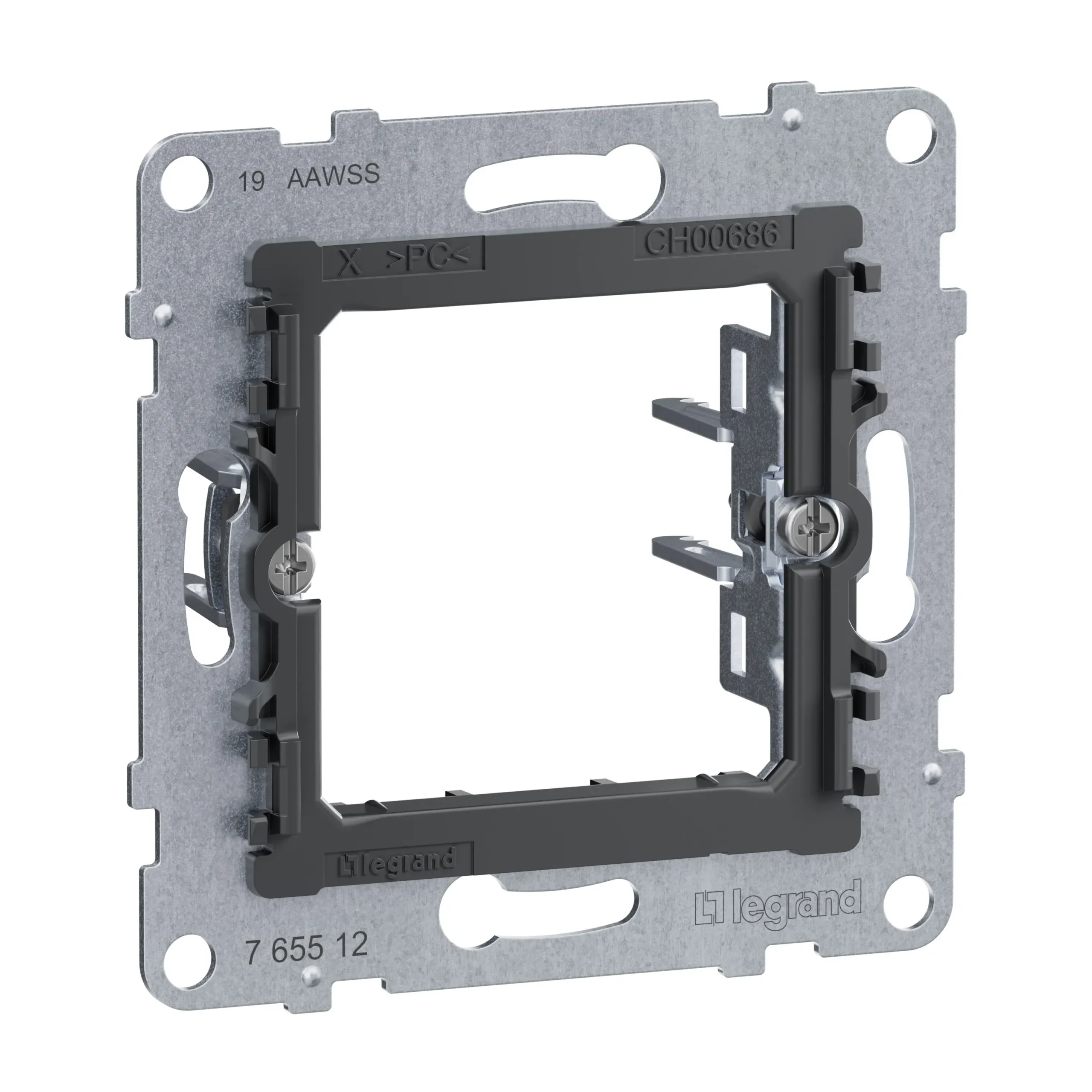 Legrand Legrand 765512 Anreihbarer Metalltragring für Spreizkrallen
