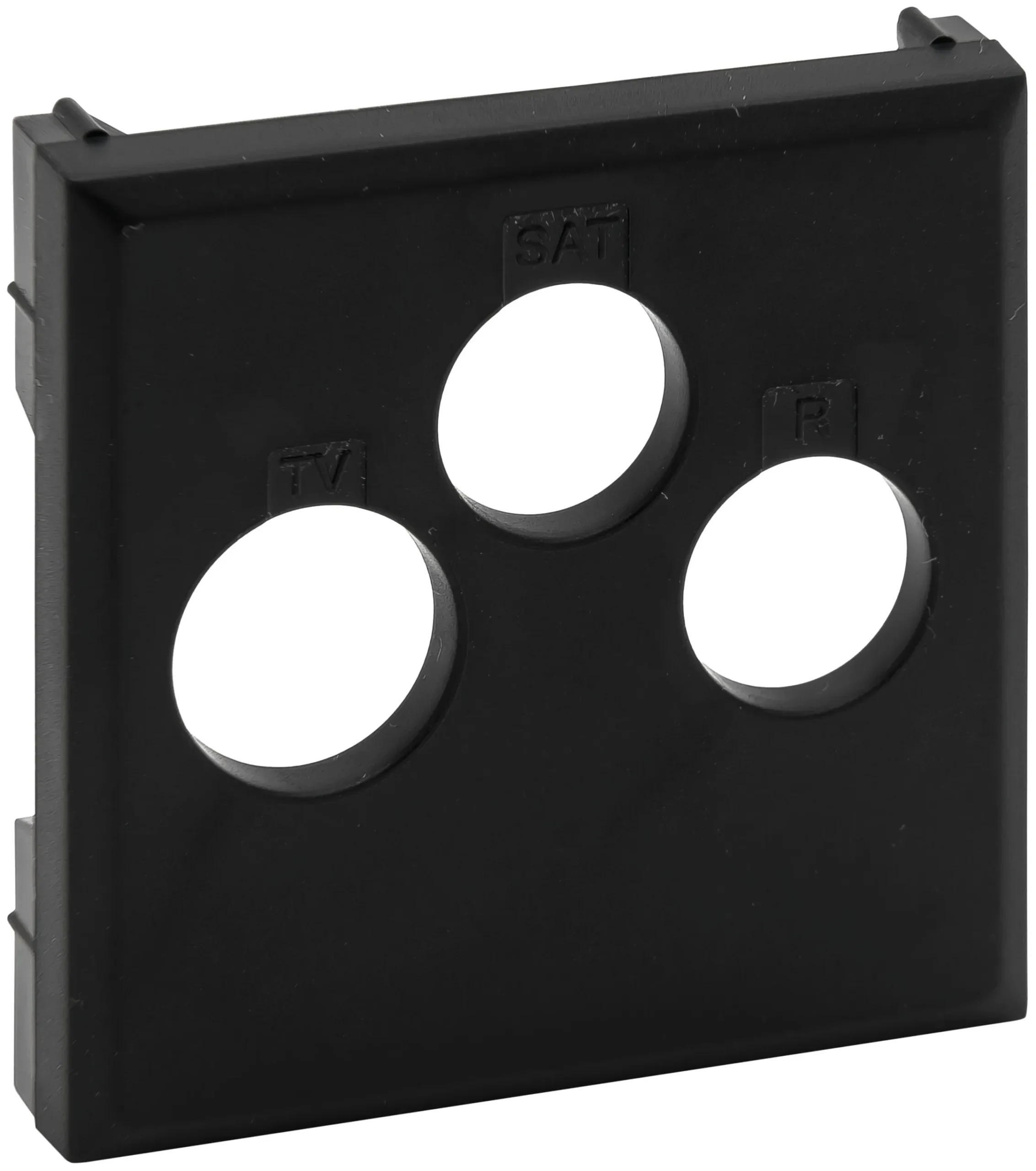 Legrand Legrand 864557 Abdeckung TV-R-SAT Niloe Step schwarz