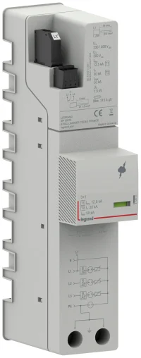 Legrand 412477 Kombiableiter SaS T1+T2 IIMP 12,5kA TT/TNS Fernmeldek.+Spannung.
