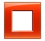 BTicino LNA4802OD LivingLight Abdeckrahmen 4-fach 2+2+2+2M Orange