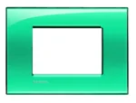 BTicino LNA4803VD LivingLight Abdeck- rahmen für Kompaktinstallation 3M Grün
