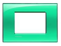 BTicino LNA4803VD LivingLight Abdeck- rahmen für Kompaktinstallation 3M Grün