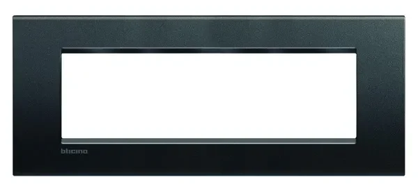 BTicino LNA4807AR LivingLight Abdeck- rahmen für Kompaktinstallation 7M Anthrazit