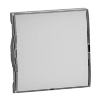 Legrand 765211 SEANO Wippe mit Beschriftungsfeld mit Einlagen Al
