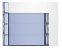 BTicino 352032 Frontblende Ruftasten- modul SFERA 3RT Allwhite