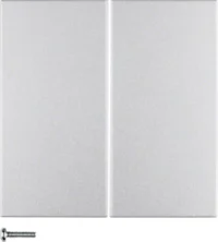 Berker KNX-Funk Taste 4-fach alumatt 85648183