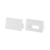 SG LEUCHTEN Endkappe weiß Kunststoff L14mm H12mm 391447