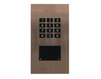 DoorBird A1121 Unterputz IP Zutrittskontrollsystem – Bronze-Optik (PVD)