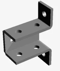 Legrand CM595223 Eckverbinder EQMP41 GC tauchfeuerverzinkt