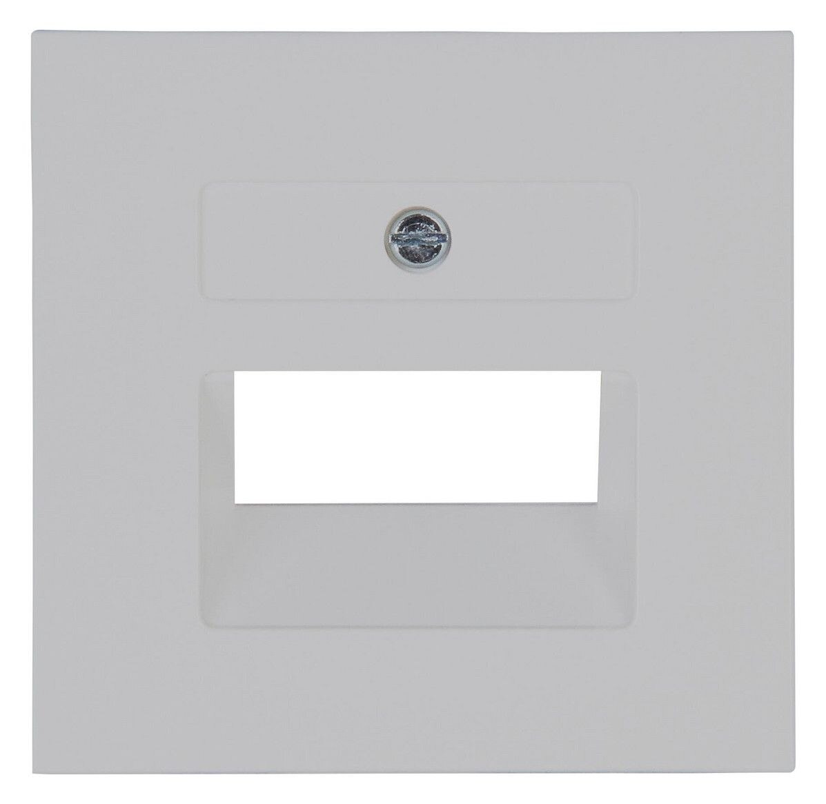 Kopp Kopp 371734184 ATHENIS-UAE-Abdeckung Schrägauslass 1-2 Anschlüsse Farbe:grau