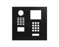 DoorBird D2101IKH Frontblende – Graphitschwarz
