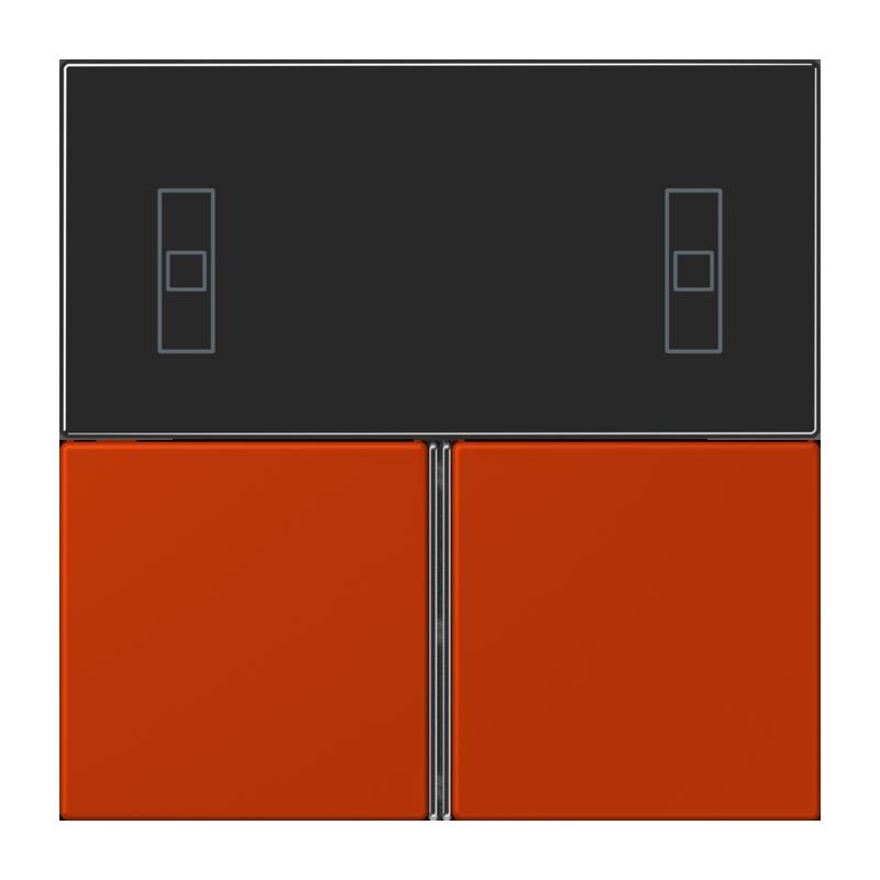 Jung Jung LC4093TSA244 KNX Tastensatz für Komfortregler LC4320A