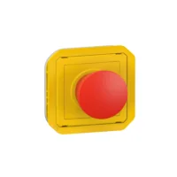 Legrand 069547L Plexo New Einsatz NOT-AUS Taster 3A IK 07 in der Gelb