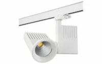 SG LEUCHTEN LED-Schienenstrahler 40W weiß Zip Pro 3-Phasig 320735 Konverter 1LED 4000K