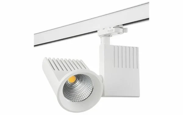 SG LEUCHTEN LED-Schienenstrahler 40W weiß Zip Pro 3-Phasig 320735 Konverter 1LED 4000K