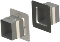 Cablofil CM350700 Wandflansch für Kabelschott EZD44T 1 fach rechteckig
