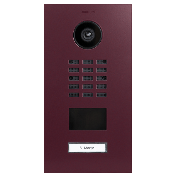 Doorbird DoorBird D2101V IP Video Türsprechanlage – RAL 4004