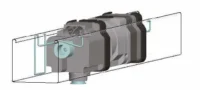 Somfy J4-Halteklammer innenlieg. 57x51mm 9014216