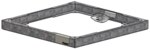 Legrand 8434060 Aufstockrahmen H35mm Aluminium