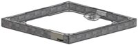 Legrand 8434060 Aufstockrahmen H35mm Aluminium