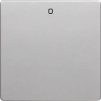 Berker Wippe alu/lackiert Aufdruck 0 16226084