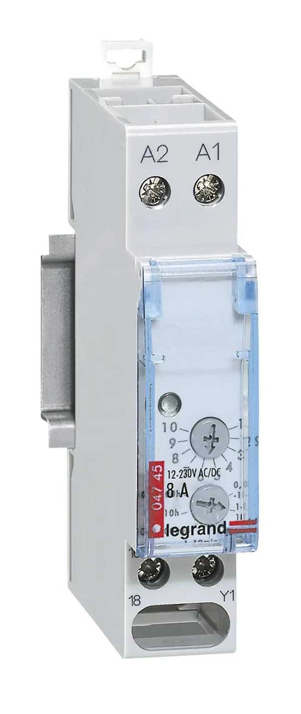 Legrand 004745 Zeitrelais einschalt- wischend Relais analog 12-230VAC/DC 1TE